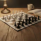 Ajedrez Juego Mesa Fichas Plasticas 2312 - Miniatura 3