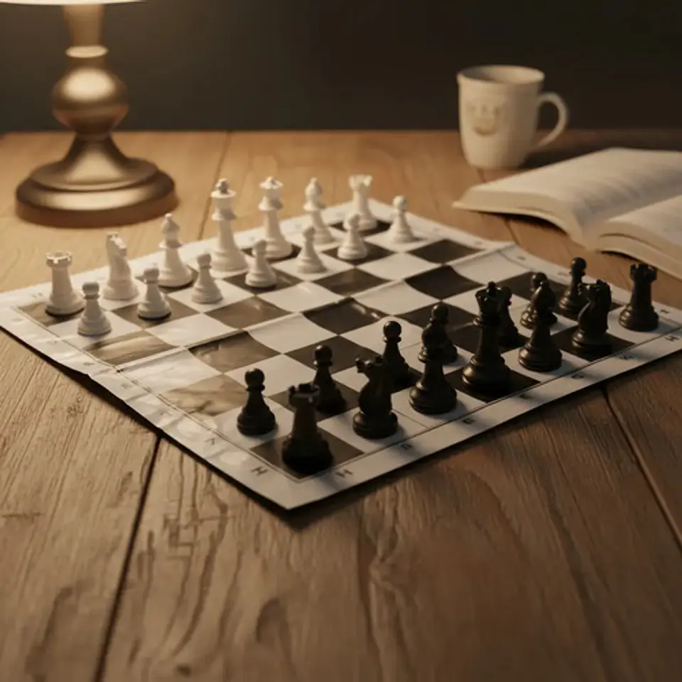 Ajedrez Juego Mesa Fichas Plasticas 2312 3