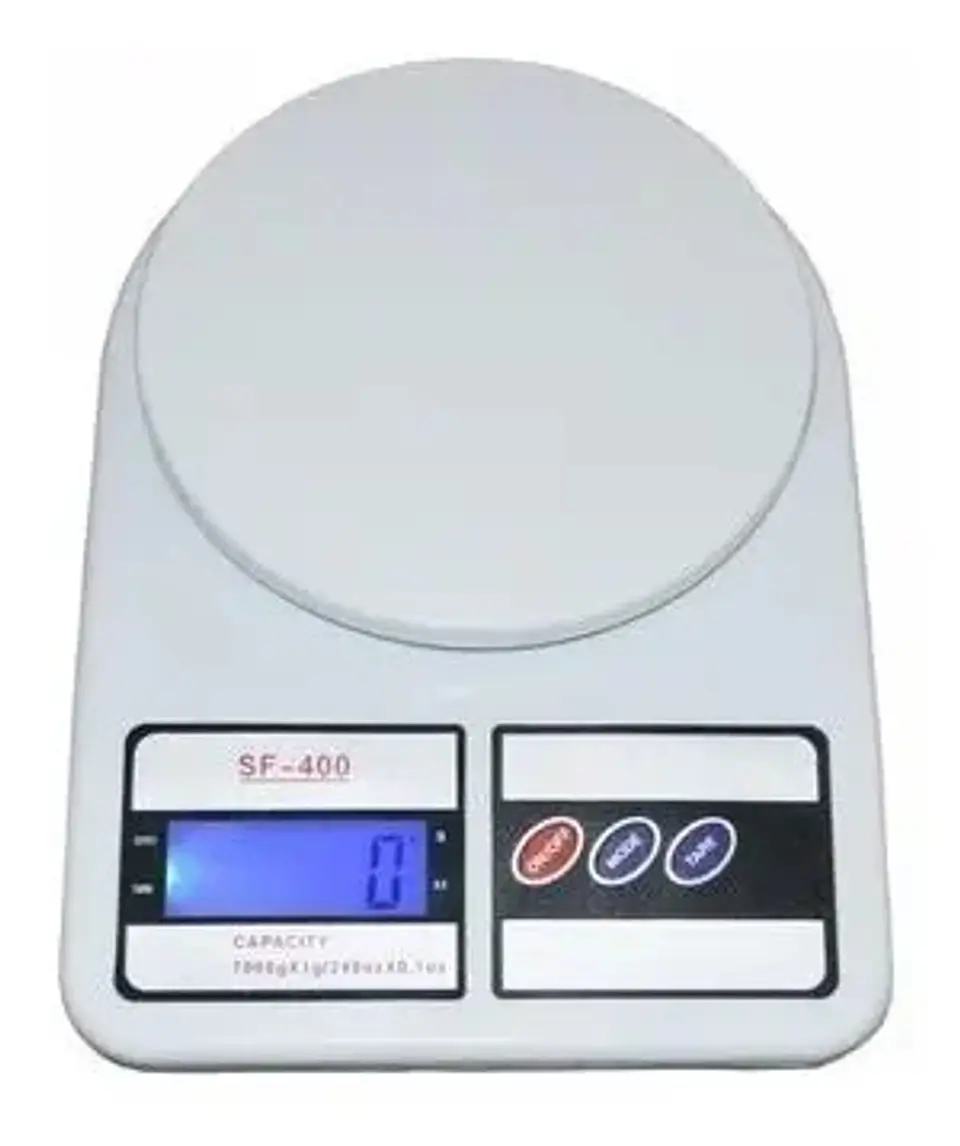 Balanza Cocina Electrónica Sf-400 10kl Kitchen Color Blanco 7