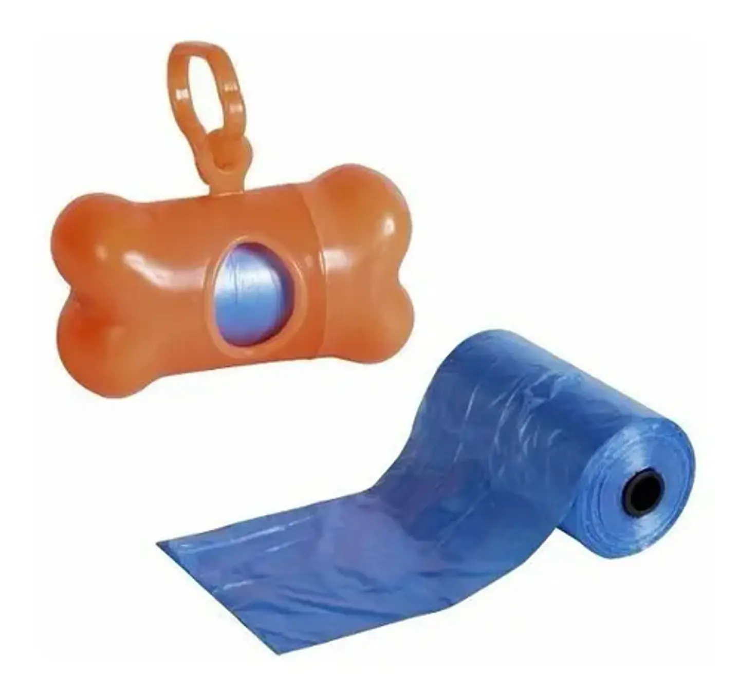 Mascotas Perros Aseo Dispensador Bolsas Popo Hueso Animales 3