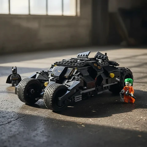 Batman Carro Tipo Bloques Armar Armotodo 325 Pz Ref 7105