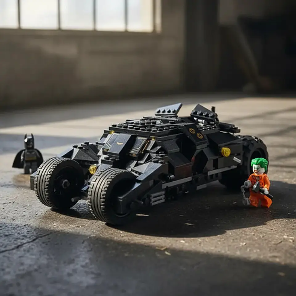 Batman Carro Tipo Bloques Armar Armotodo 325 Pz Ref 7105 1