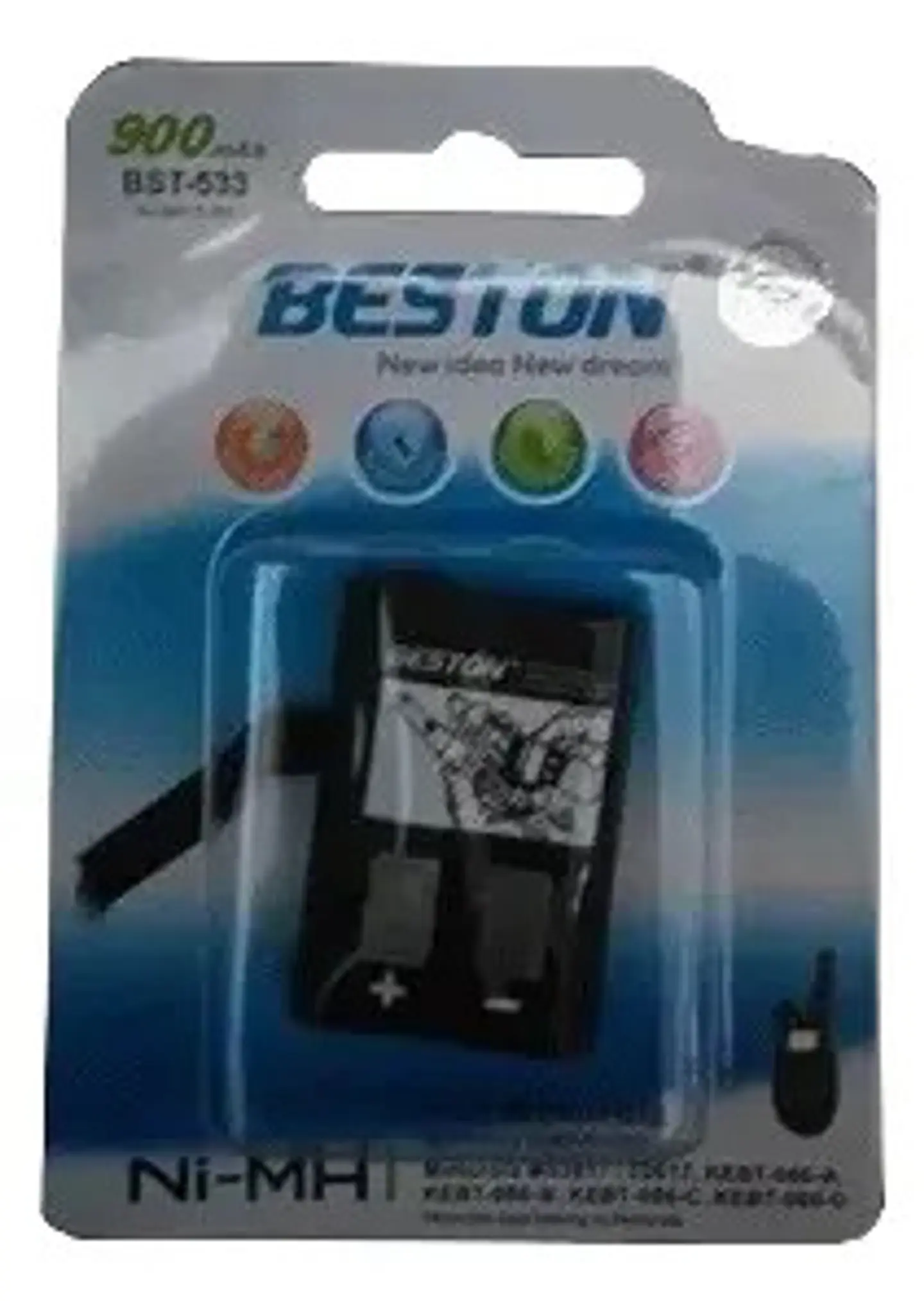 Bateria Pila Beston 900m Walkie Talkie Motorola Aaa Bst-533 4