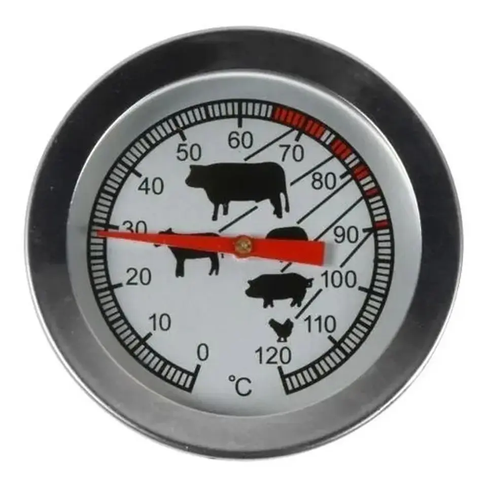 Termómetro Análogo Punzon Punta Carne Carnes Cocina Industri 2