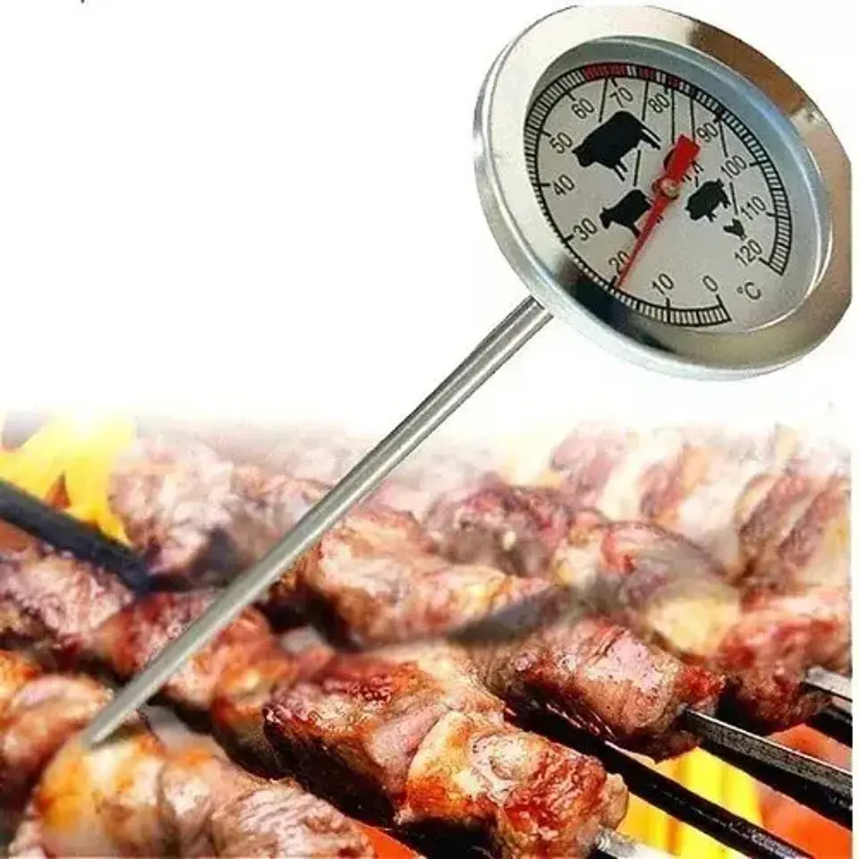 Termómetro Análogo Punzon Punta Carne Carnes Cocina Industri 3