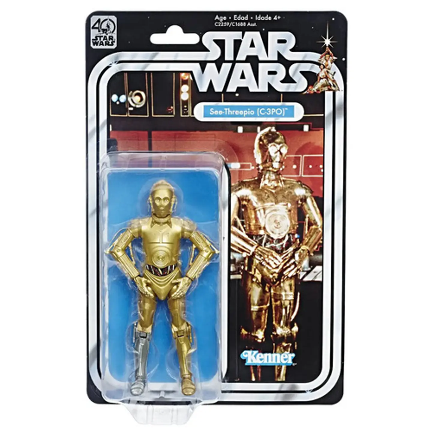 Star Wars The Black Series 40th Anniversary C-3po, 6-inch 2