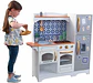 Kidkraft Cocina De Madera Mosaico Grande Vintage Blanca - Miniatura 2