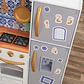 Kidkraft Cocina De Madera Mosaico Grande Vintage Blanca - Miniatura 4