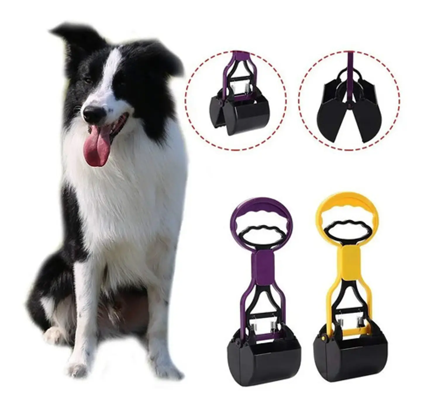 Recogedor Excremento Popo Perro Baño Pala Mascotas 28cm 3