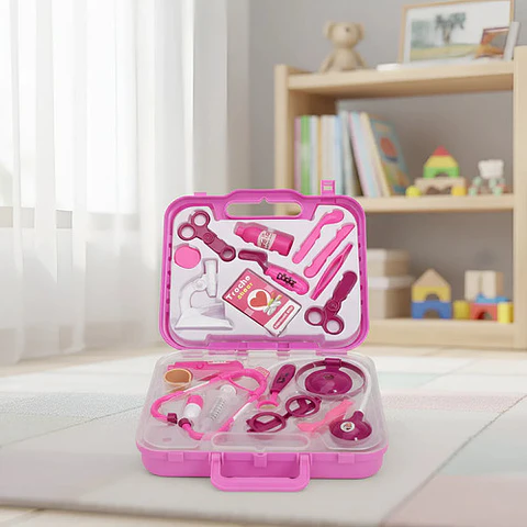 Doctora Juguetes Maletin Niña Set 19 Accesorios Enfermera