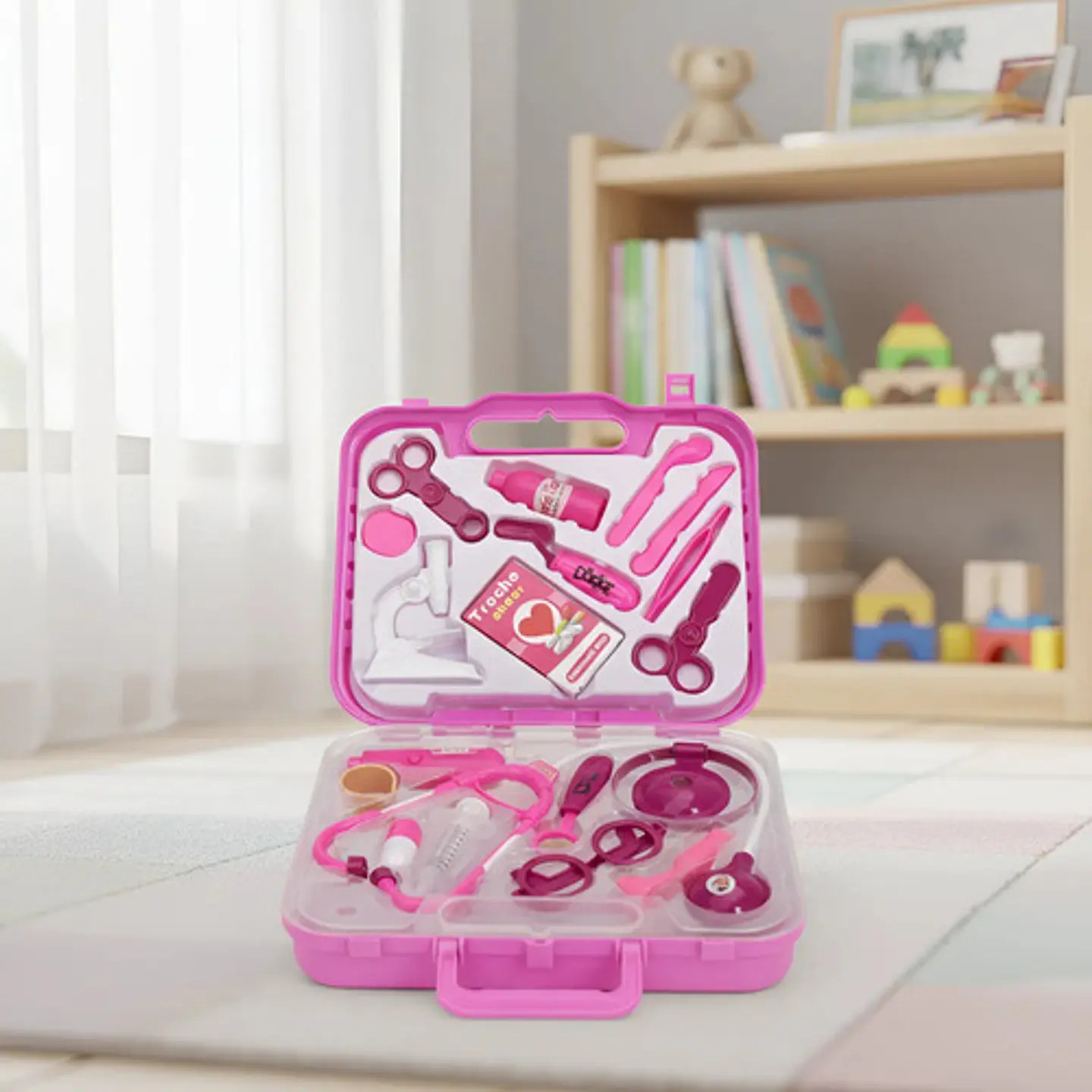 Doctora Juguetes Maletin Niña Set 19 Accesorios Enfermera 1