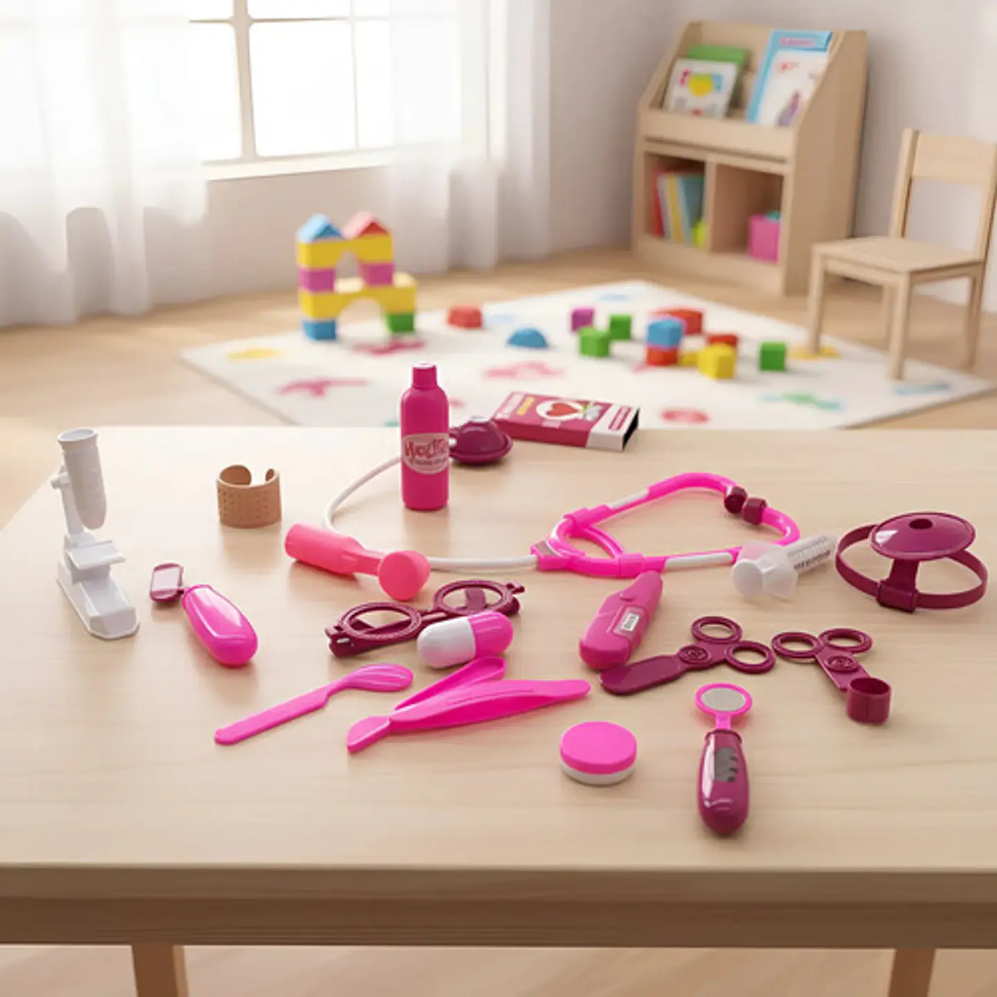 Doctora Juguetes Maletin Niña Set 19 Accesorios Enfermera 2
