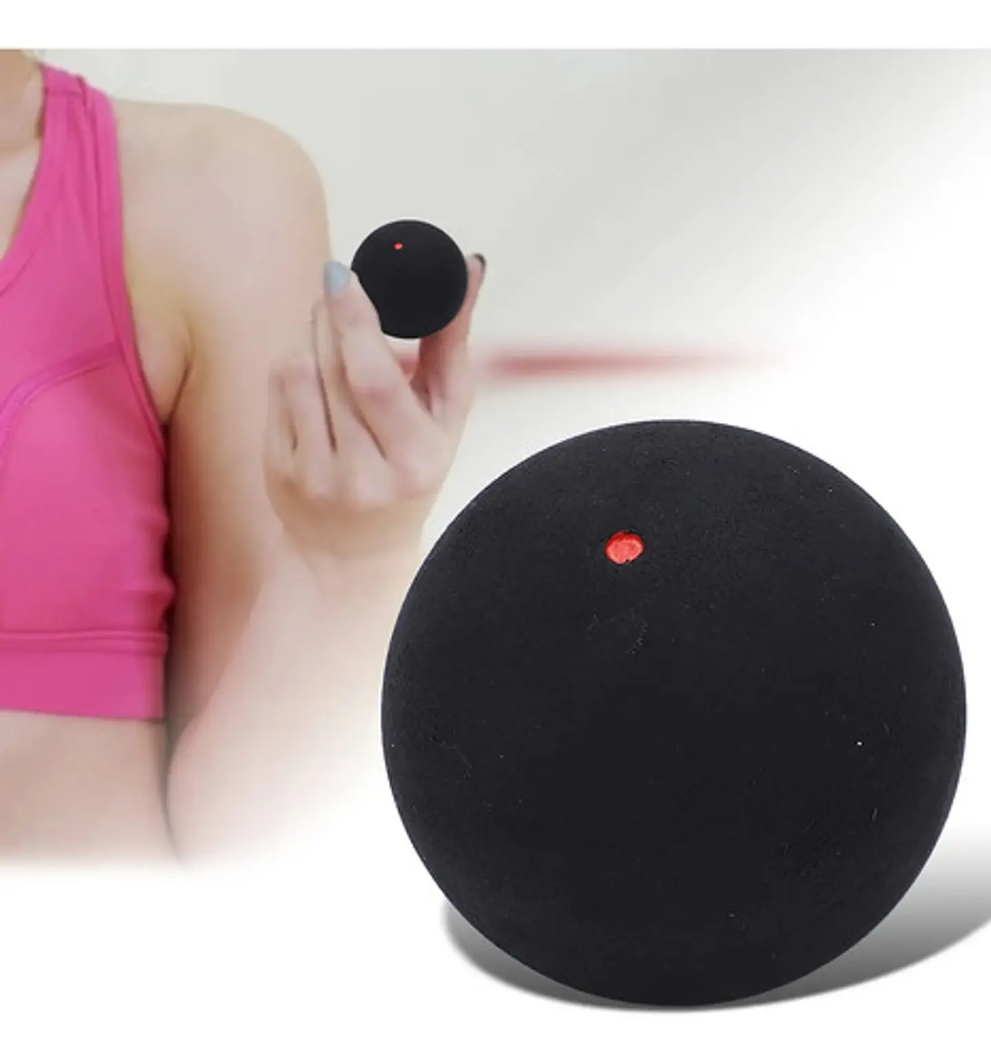 Pelotas Perfly Squash Model O X2 Caja Roja 0.4 Cm 3