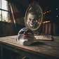 Máscara Payaso  Ref  Mp801  Halloween Bandera Americana  - Miniatura 5