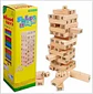 Torre Tipo Jenga Grande Madera Bloques 48pz Dados Juego Mesa - Miniatura 3