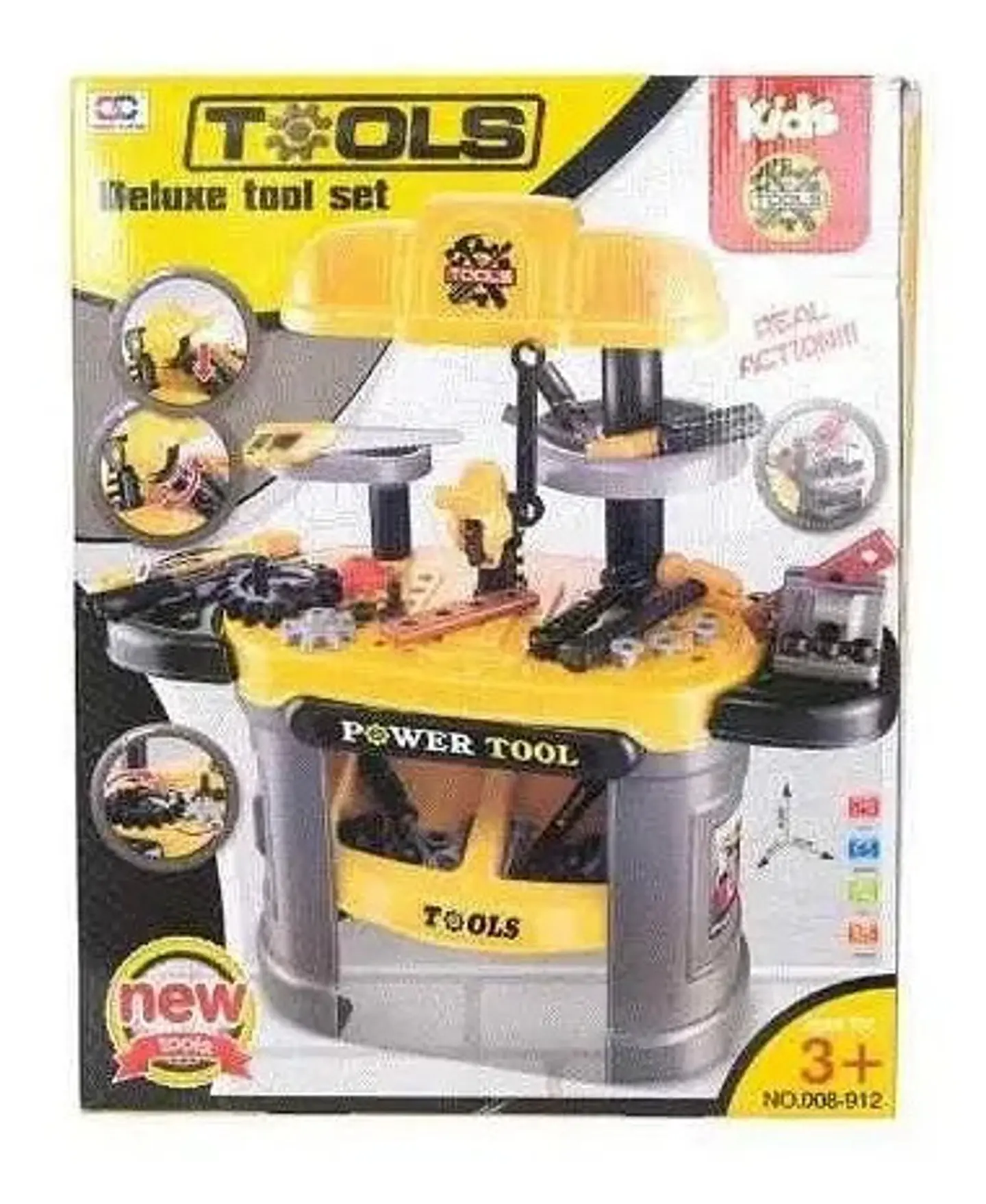 Set Herramientas Constructor  Lujo Mesa Taller 008-912 3
