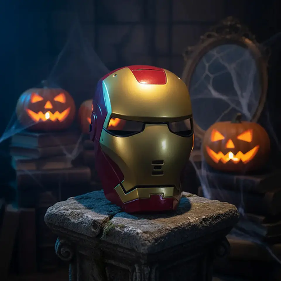 Máscara Iron Man Avengers Halloween 086-2  2