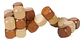 Cubo De Madera Armable Ref Cb1145 Juguete Destreza - Miniatura 2
