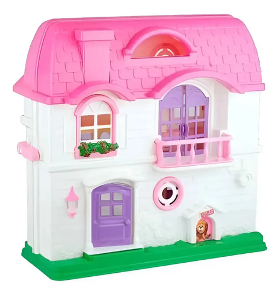 Casa Muñecas Niñas  Ref 16428 Grande Muñecos 1