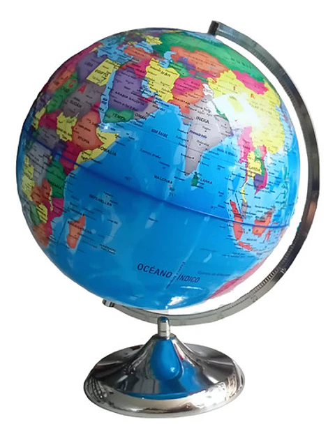 Globo Terráqueo 30  Cms Político Mundo Mapas Planeta