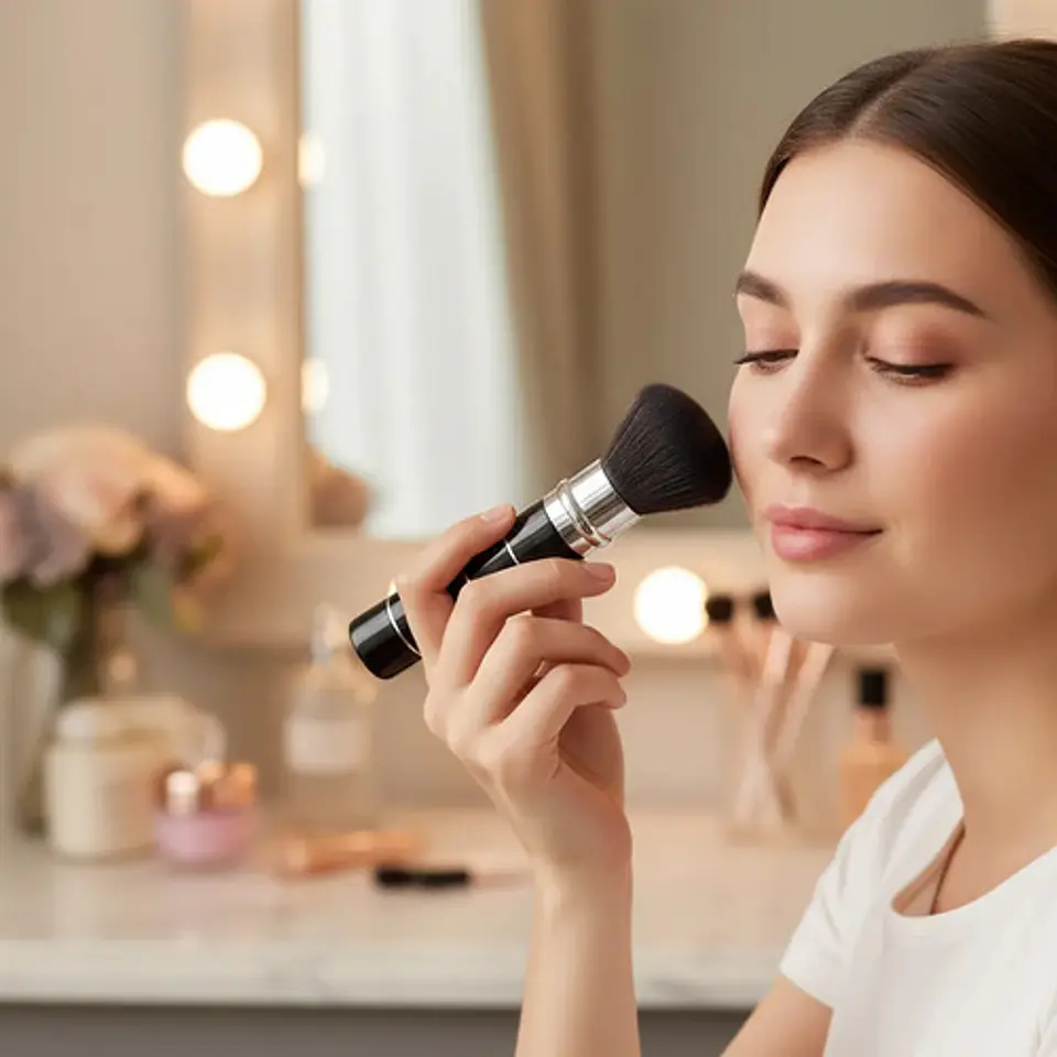 Brocha De Maquillaje Cosméticos Mujer 12114 Belleza 4