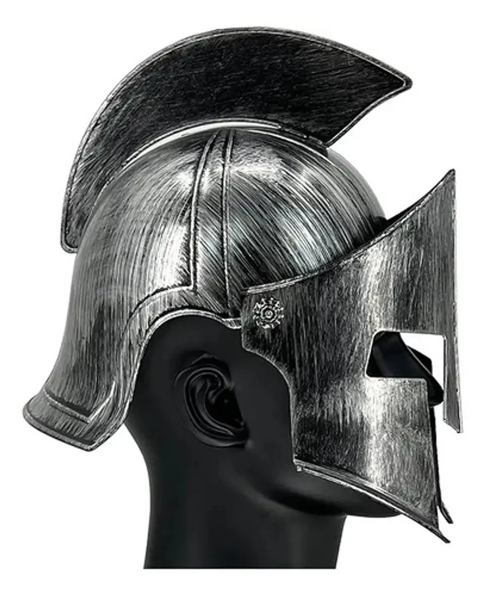 Cascos Gladiador Casco Gris Disfraz Halloween Ref Jnhl-0324 7