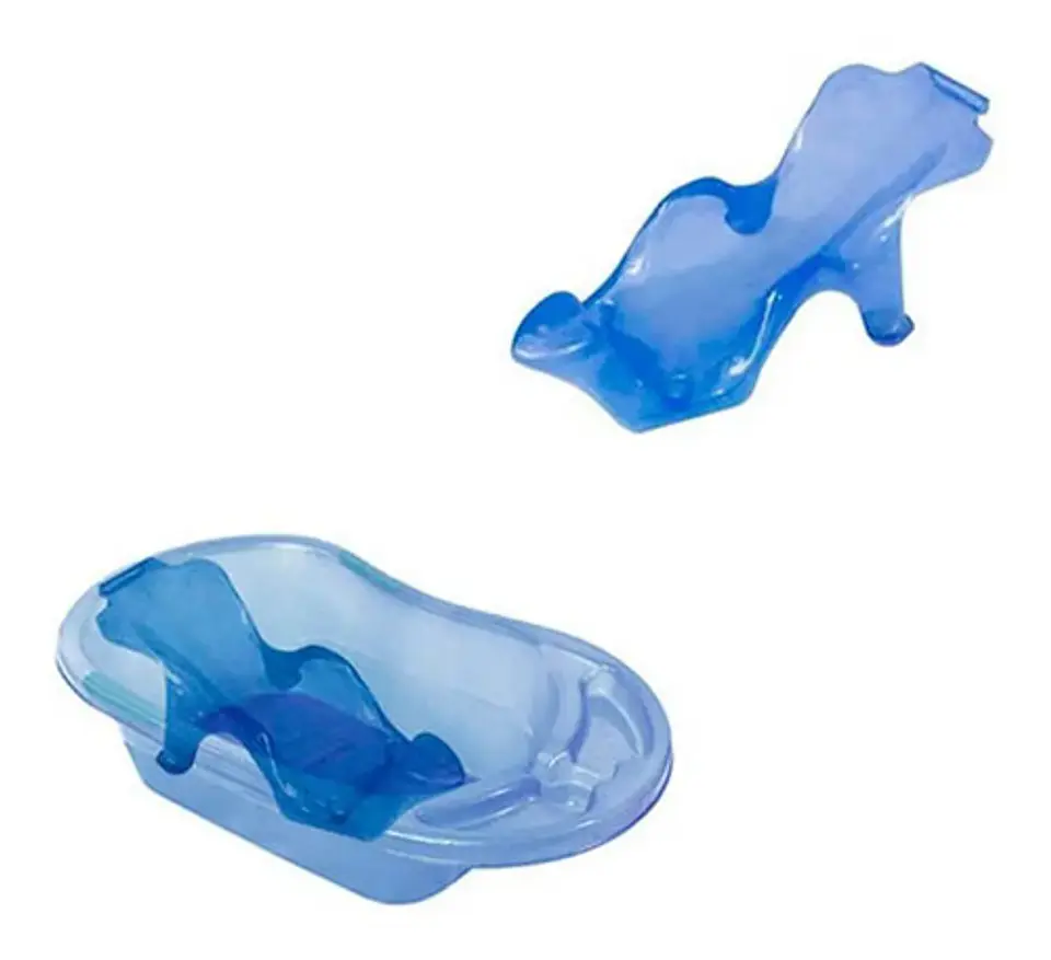 Bañera Bebe Con Soporte Y Base Metalica Tina Con Accesorio 11
