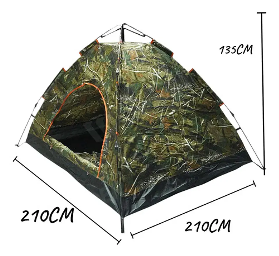 Carpa Automatica 4 Personas Se Arma En 3 Minutos Camping 5