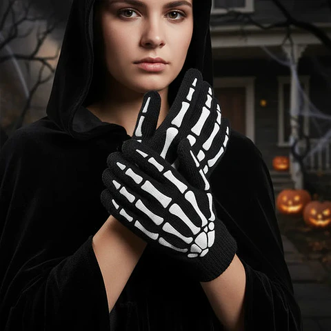 Guantes De Huesos  Halloween Disfraz