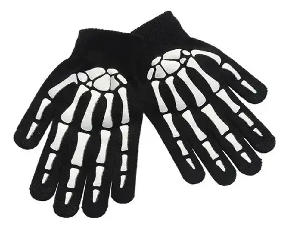 Guantes De Huesos  Halloween Disfraz 2