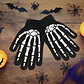 Guantes De Huesos  Halloween Disfraz - Miniatura 4
