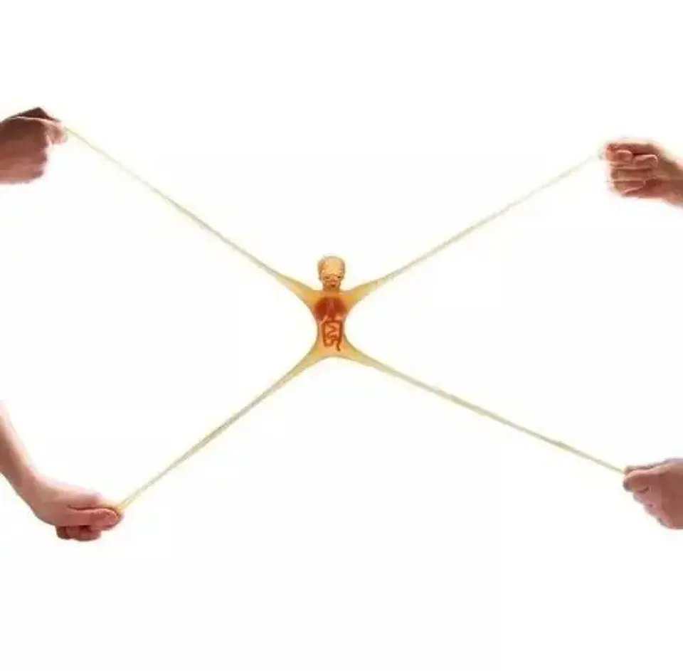 Stretch Armstrong Rayos X Original Elástico Muñeco 06777 4