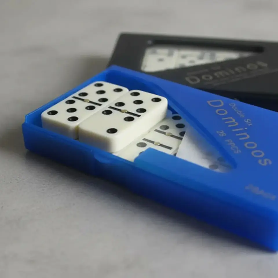 Dominó Profesional Caja Plástica Juego Fichas 5010 3