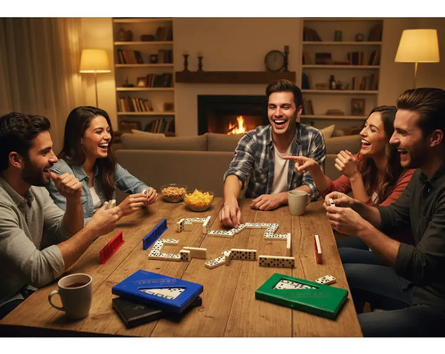 Dominó Profesional Caja Plástica Juego Fichas 5010 5