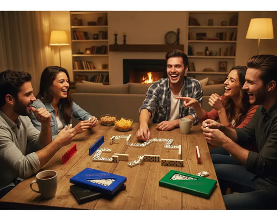 Dominó Profesional Caja Plástica Juego Fichas 5010 5