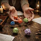 Juego Dados 20 Caras  6 Und Dado Juego Rol Mesa Poliédricos - Miniatura 4