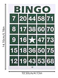 Cartónes Bingo Tradicional Numeros Excelente Calidad Cartas - Miniatura 4