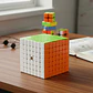 Cubo Mágico Mf7 7x7x7 Multicolor Para Armar - Miniatura 2