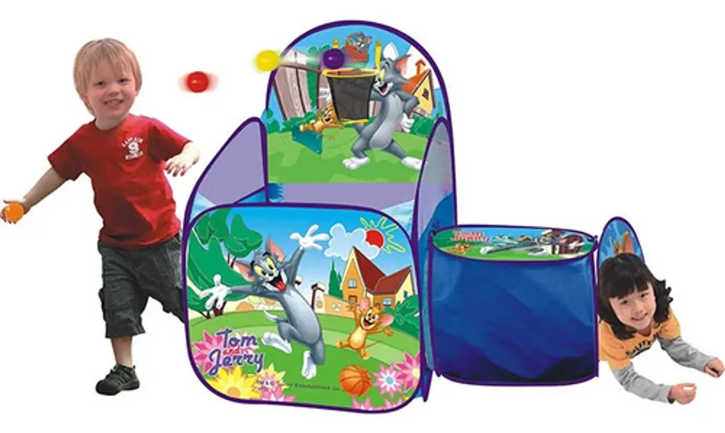 Carpa Plegable Cancha Baloncesto Niños Tom Jerry  Ref Lr4142 3