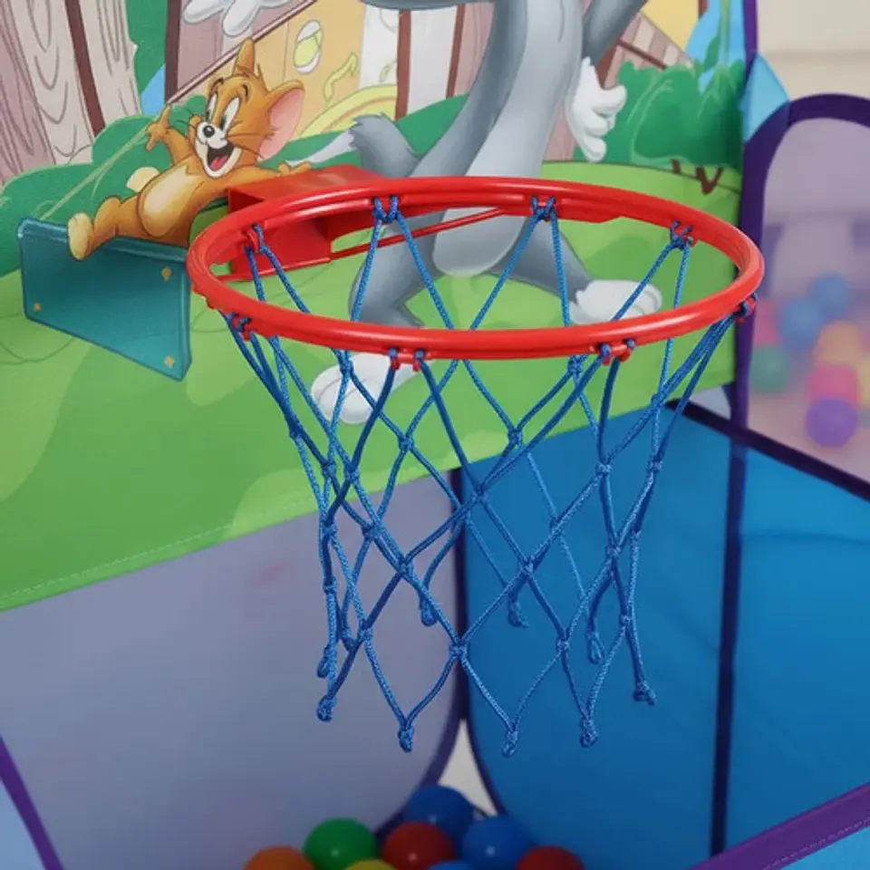 Carpa Plegable Cancha Baloncesto Niños Tom Jerry  Ref Lr4142 5