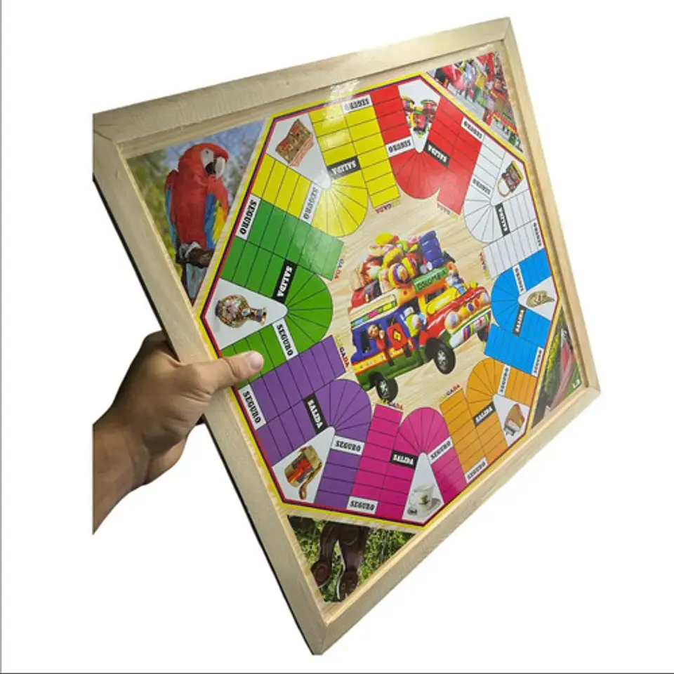 Juego Parqués Imantado Doble 8 Y 6 Puestos 50x50cm Finca 4