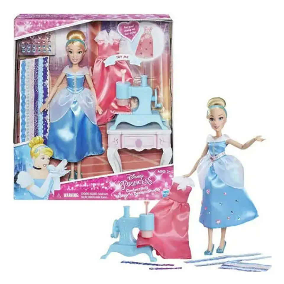 40%off Muñeca Cenicienta Disney Princesas Estudio Moda B6908 1