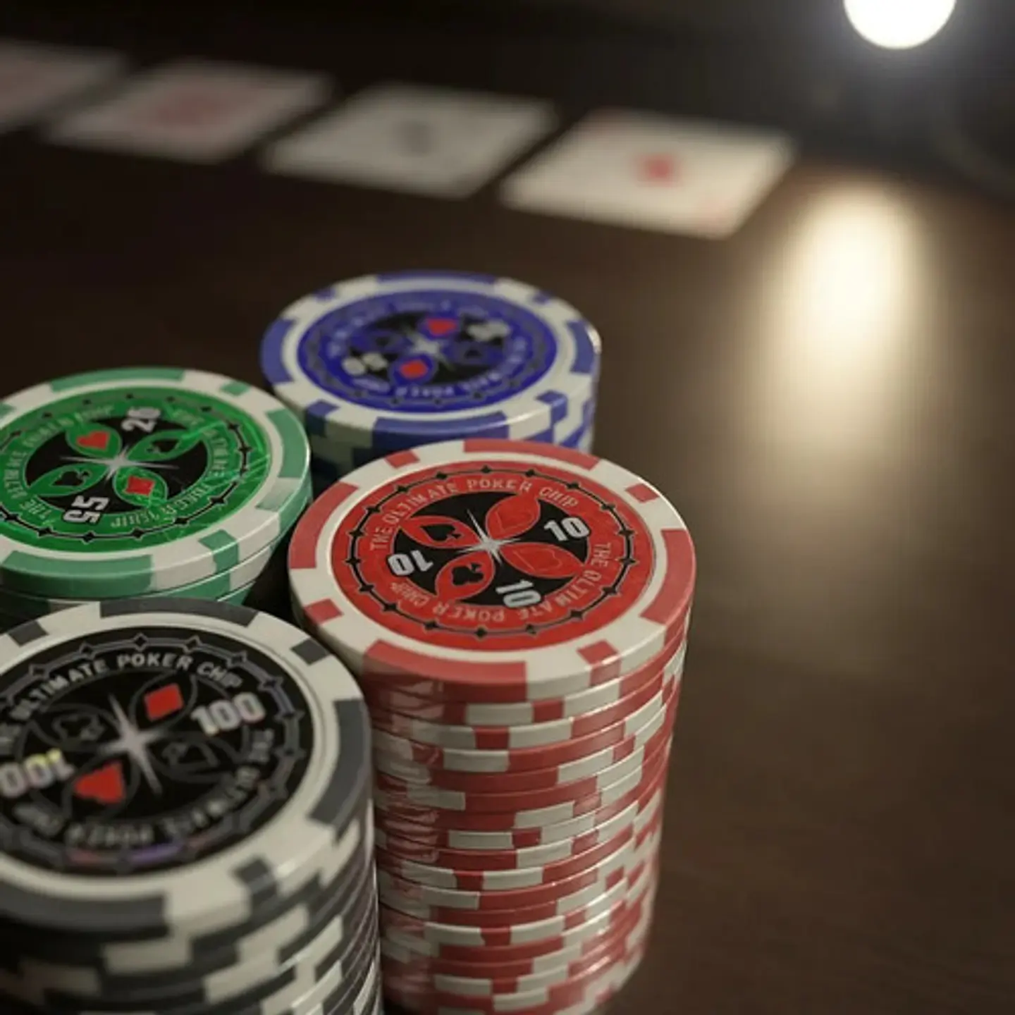 Fichas Poker Lujo Peso Metalizadas 8225 Casino Juego Cartas 15