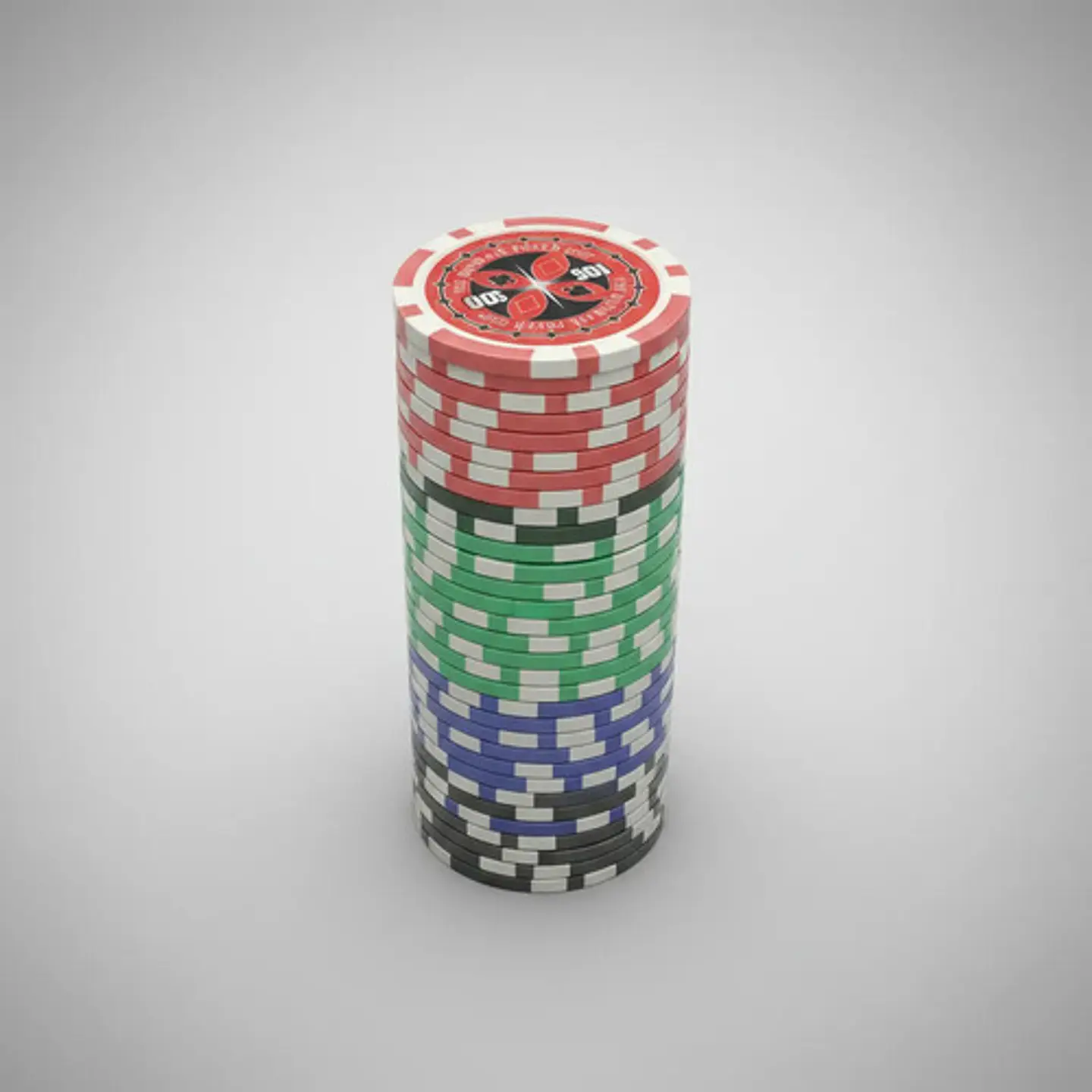 Fichas Poker Lujo Peso Metalizadas 8225 Casino Juego Cartas 16