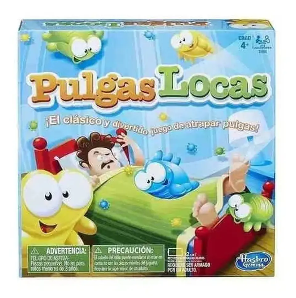 Hasbro Gaming Juego Pulgas Locas Ref E0884 Juguete 2