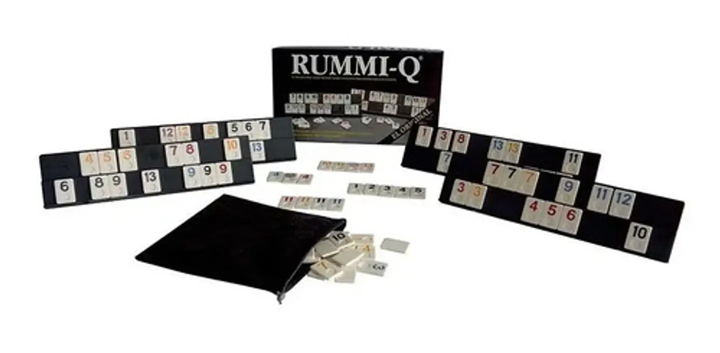 Juego De Mesa Rummi-q Estrategia Plásticos Asociados Para 2 A 4 Jugadores 3