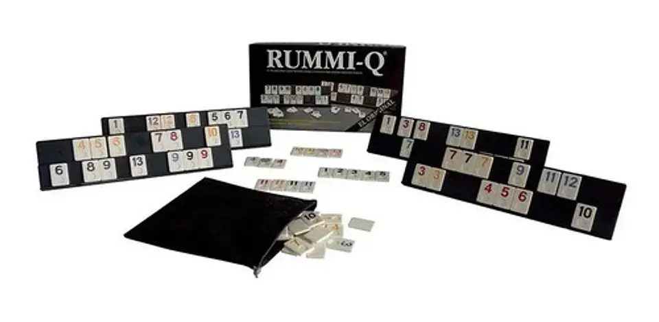 Juego De Mesa Rummi-q Estrategia Plásticos Asociados Para 2 A 4 Jugadores 3