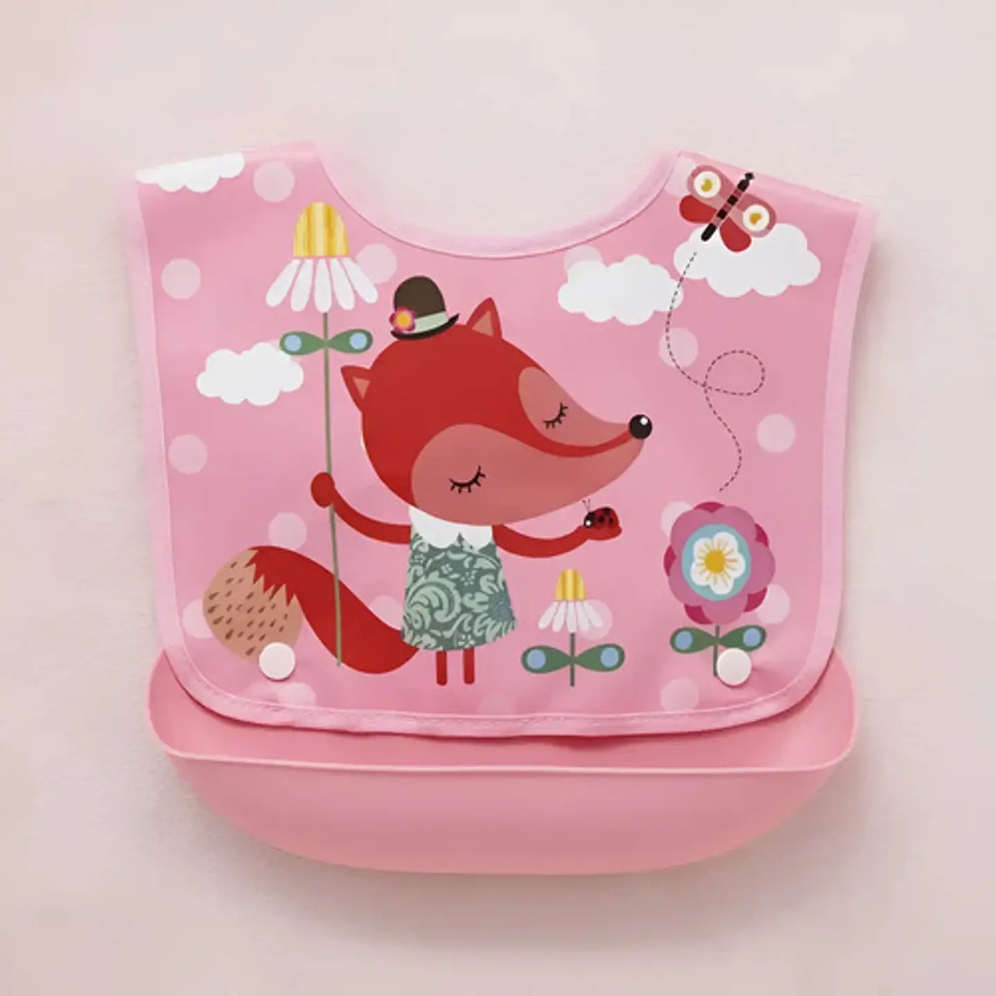 Babero En Silicona Para Bebe Ajustable Ref 12265  1