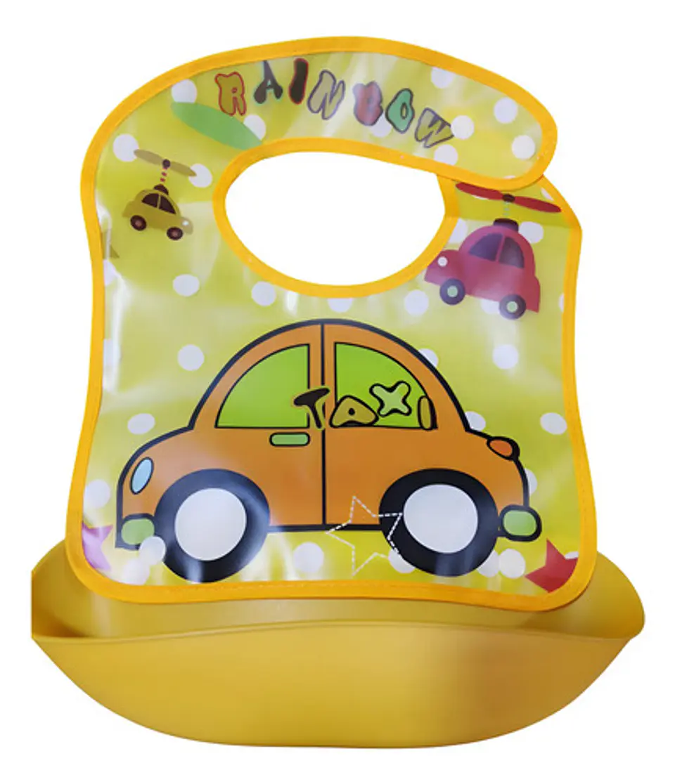 Babero En Silicona Para Bebe Ajustable Ref 12265  13