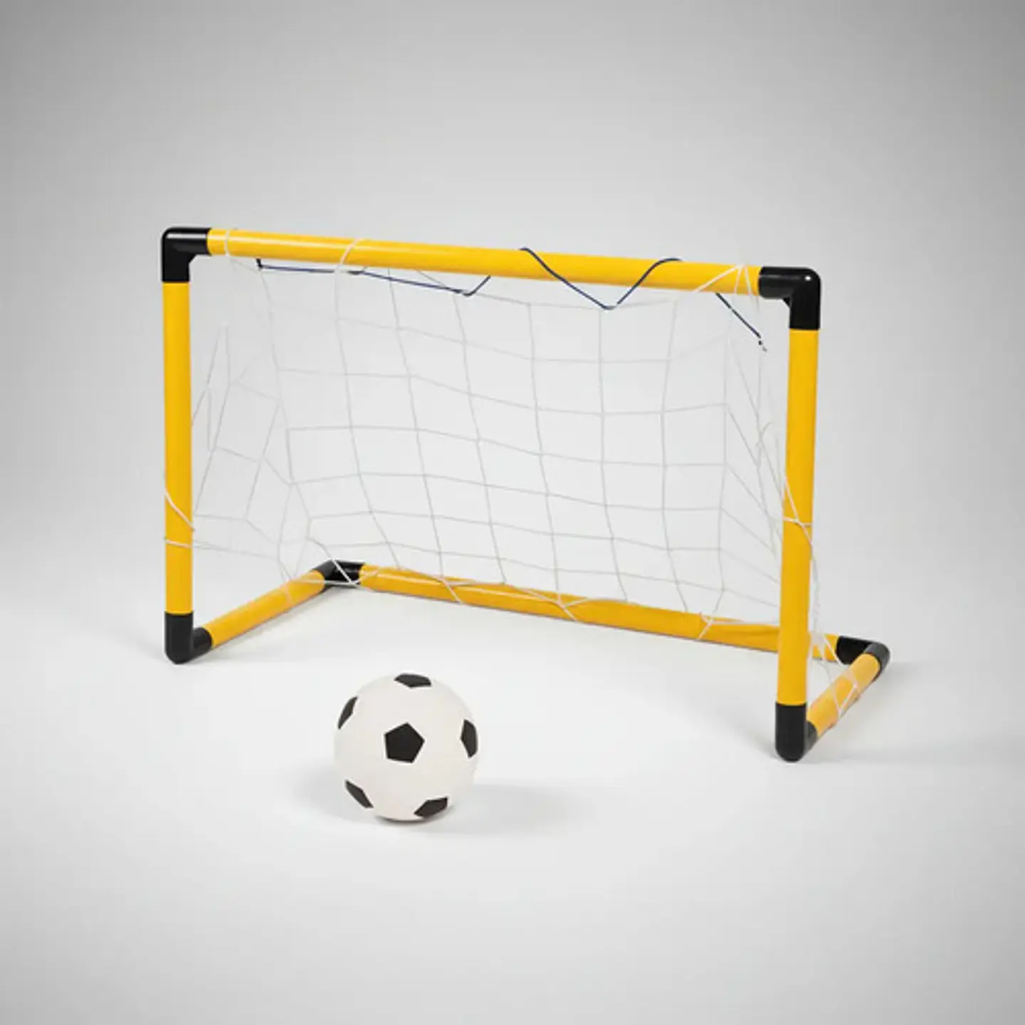 Cancha Fútbol Banquitas 65x85x45 Balón Mini Micro 3